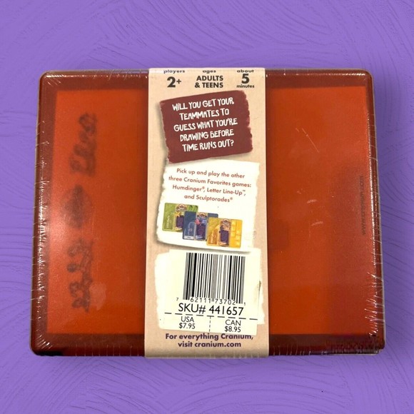 Cranium CLOODLE The “Can You Draw It?” GAME Party & Travel 2010 NEW & SEALED - Picture 3 of 3